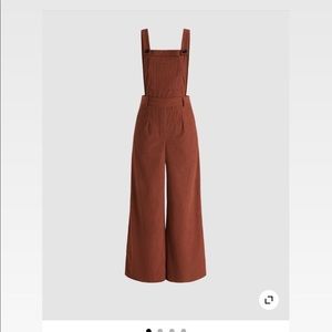 NWT Cider burnt orange corduroy jumpsuit